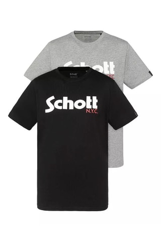 2 t-shirts standard - Tspklogo - Gris et noir