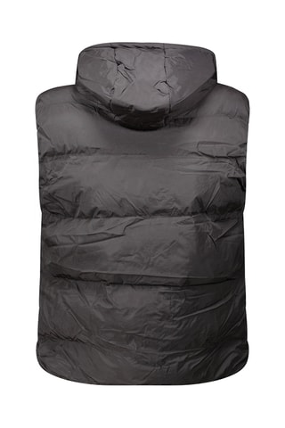 Chaleco con capucha Vitoana - Negro