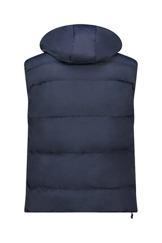 Chaleco con capucha Vitoana - Azul marino