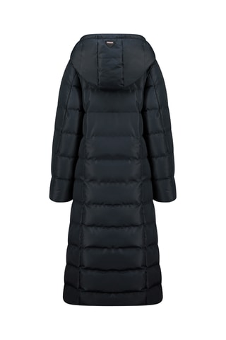 Anorak largo con capucha Belenana - Negro