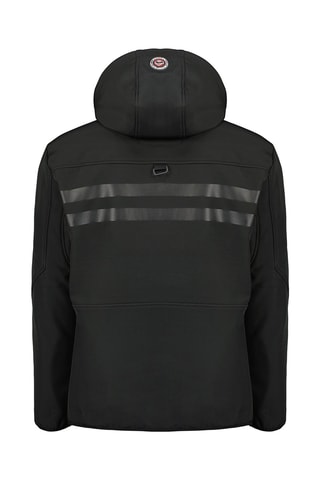 Chaqueta Softshell con capucha Royautana - Negro
