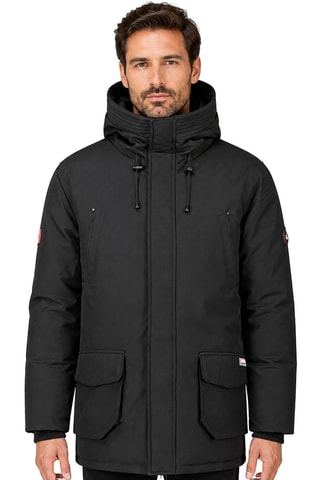 Parka con capucha Claudiusana - Negro