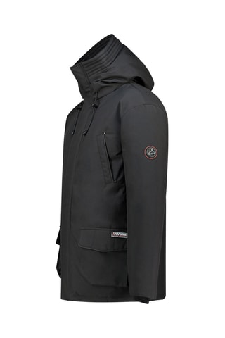 Parka con capucha Claudiusana - Negro