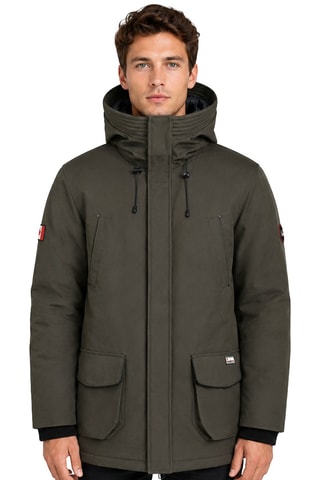 Parka con capucha Claudiusana - Caqui