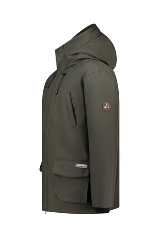 Parka con capucha Claudiusana - Caqui