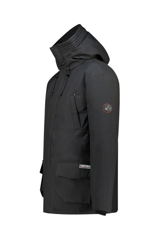 Parka con capucha Claudiusana - Azul marino