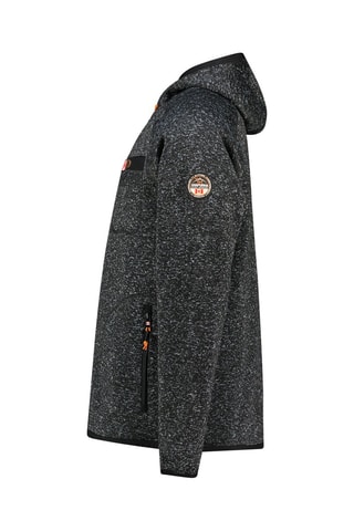 Sudadera polar con capucha Tiparniana - Negro