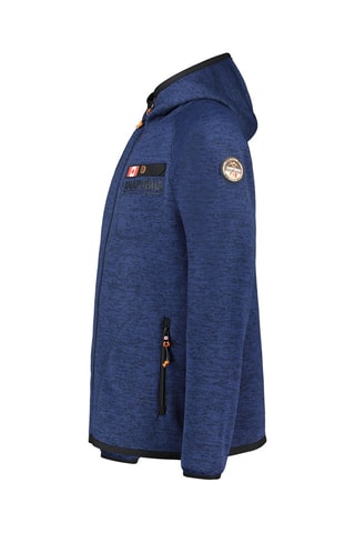 Sudadera polar con capucha Tiparniana - Azul marino