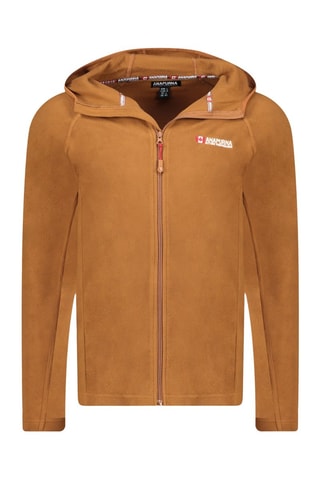 Sudadera polar Tugoodana - Blanco, rojo y marrón
