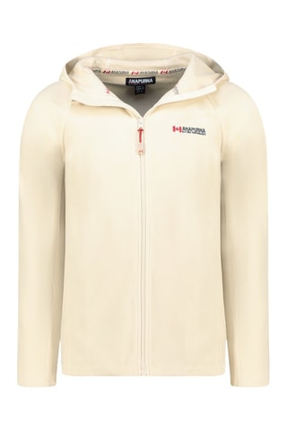 Sudadera polar Tugoodana - Blanco, negro y beige