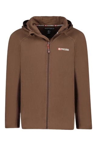 Sudadera polar Tugoodana - Rojo y marrón