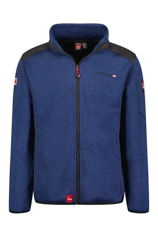 Sudadera polar Turbine Blended - Negro y azul