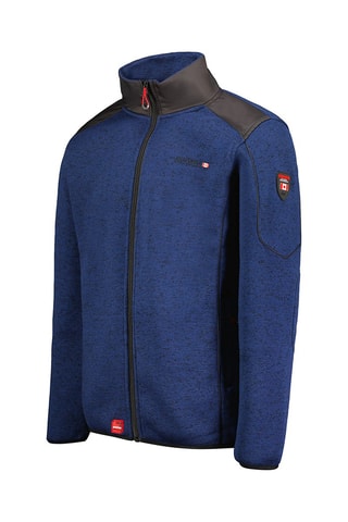 Sudadera polar Turbine Blended - Negro y azul