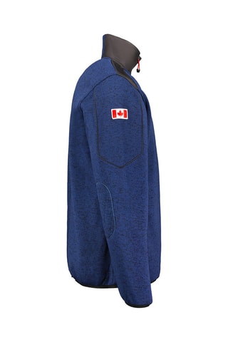 Sudadera polar Turbine Blended - Negro y azul