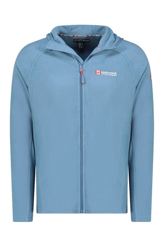 Chaqueta polar con capucha Tugoodana - Blanco, rojo y azul
