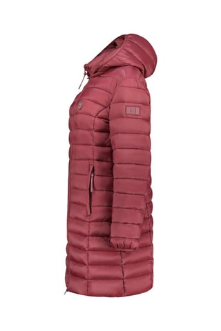 Anorak largo con capucha Akitalana - Burdeos