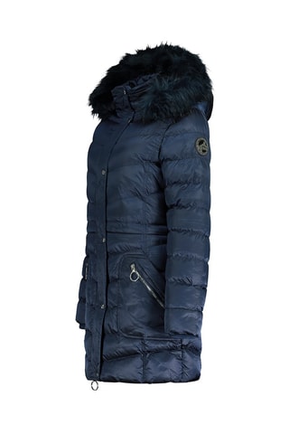Parka acolchada con capucha Civilana - Azul marino