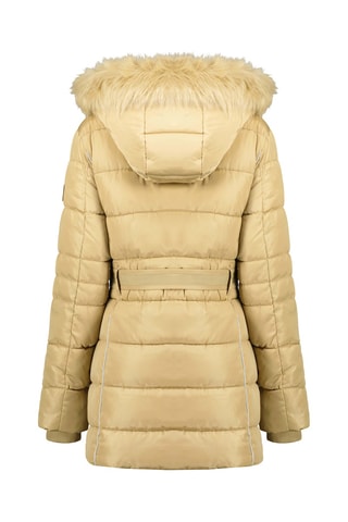 Anorak largo con capucha Beckana - Beige