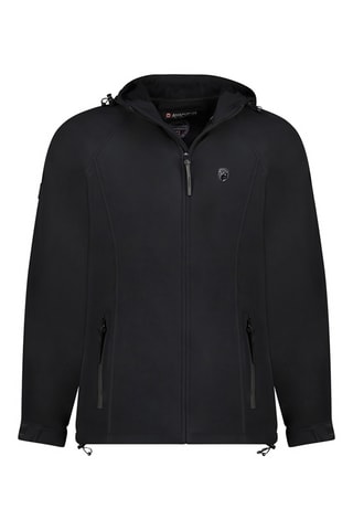 Chaqueta con capucha Softshell Tamigotalana - Negro