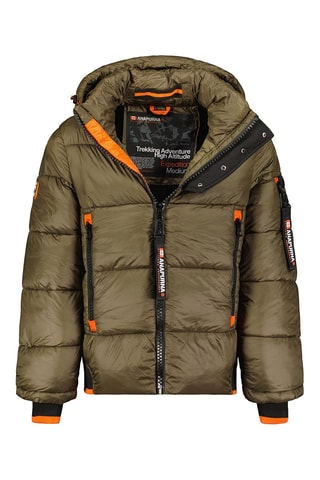 Anorak con capucha Carlixana - Caqui