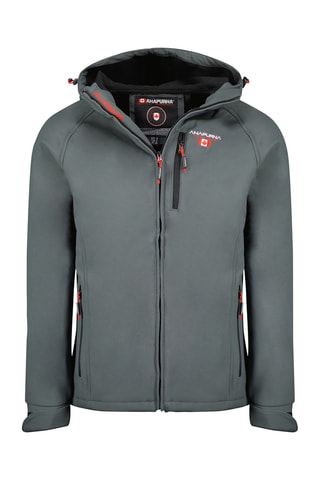 Chaqueta con capucha Takitana - Gris oscuro