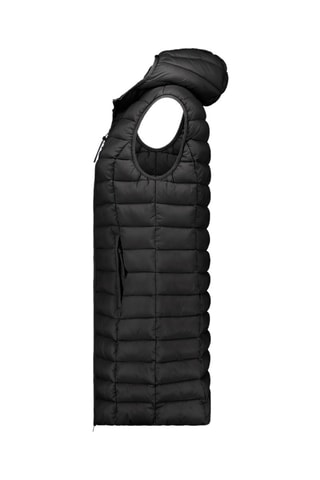Chaleco largo Vamitalana - Negro
