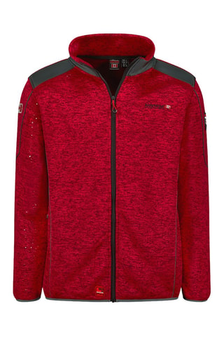 Chaqueta polar Turbine - Negro y rojo