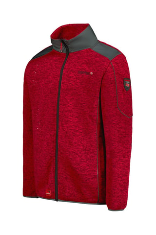 Chaqueta polar Turbine - Negro y rojo