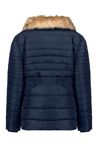 Parka Bellenana - Azul, marrón y negro