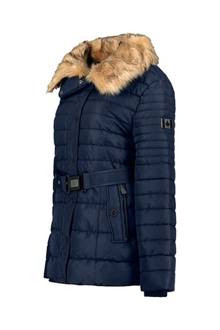 Parka Bellenana - Azul, marrón y negro