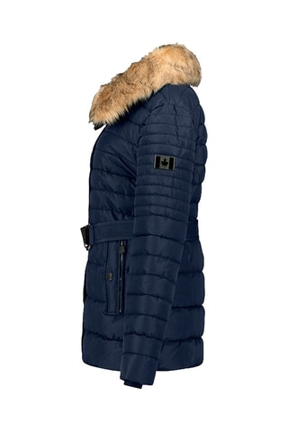 Parka Bellenana - Azul, marrón y negro