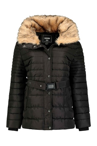 Parka Bellenana - Marrón y negro