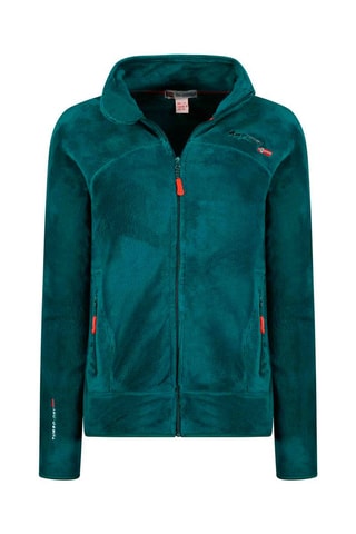 Sudadera polar Uternel - Blanco, rojo y verde