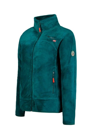 Sudadera polar Uternel - Blanco, rojo y verde