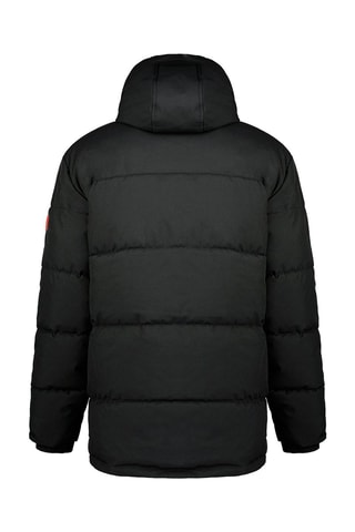 Parka con capucha Albertana - Negro