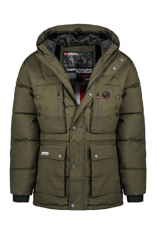 Parka con capucha Albertana - Caqui