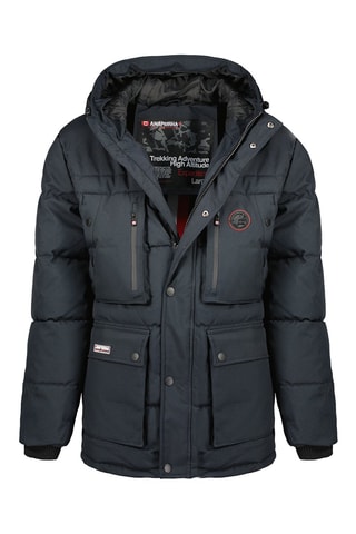 Parka con capucha Albertana - Azul marino