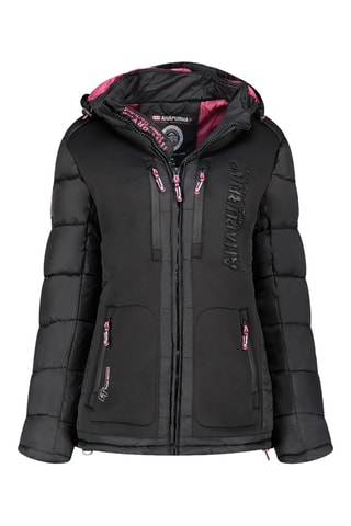 Anorak con capucha Beachana - Negro