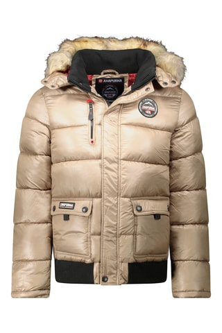 Anorak con capucha Bugsana - Beige