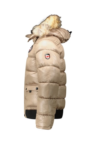 Anorak con capucha Bugsana - Beige
