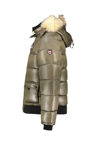 Anorak con capucha Bugsana - Blanco, rojo y verde