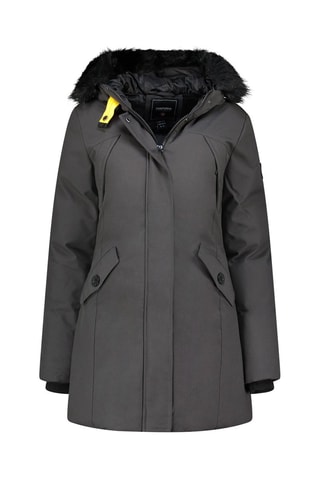 Parka con capucha Cherifana - Gris oscuro