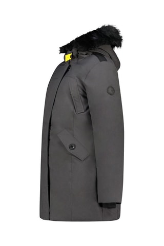 Parka con capucha Cherifana - Gris oscuro