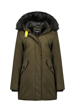 Parka con capucha Cherifana - Caqui