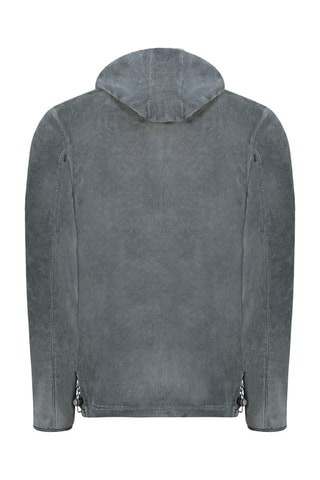Chaqueta polar con capucha Utah Hood - Gris y rojo
