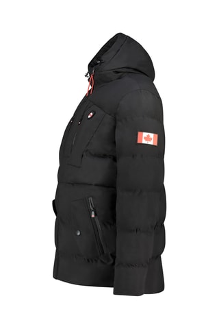 Parka con capucha Cachotana - Negro