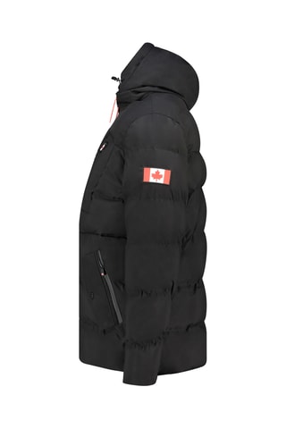 Parka con capucha Cachotana - Negro