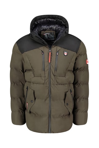 Parka con capucha Cachotana - Caqui