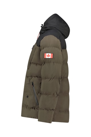 Parka con capucha Cachotana - Caqui