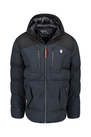 Parka con capucha Cachotana - Azul marino